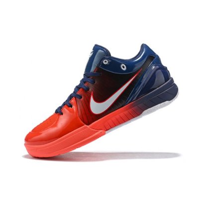 Nike Erkek Kobe 4 Protro Lacivert Mavi / Kırmızı Basketbol Ayakkabısı Türkiye - 45D2C5HZ